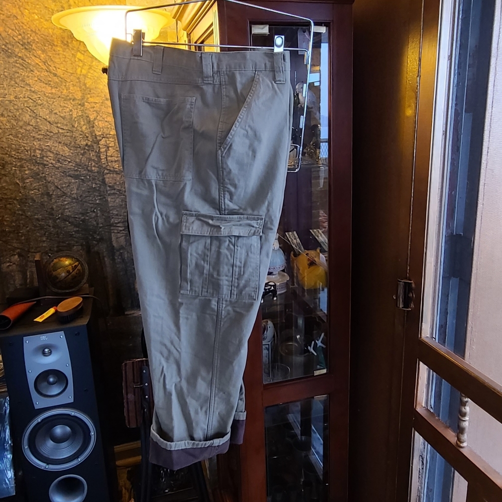 Wrangle fleece linded carpenter pants 40×30